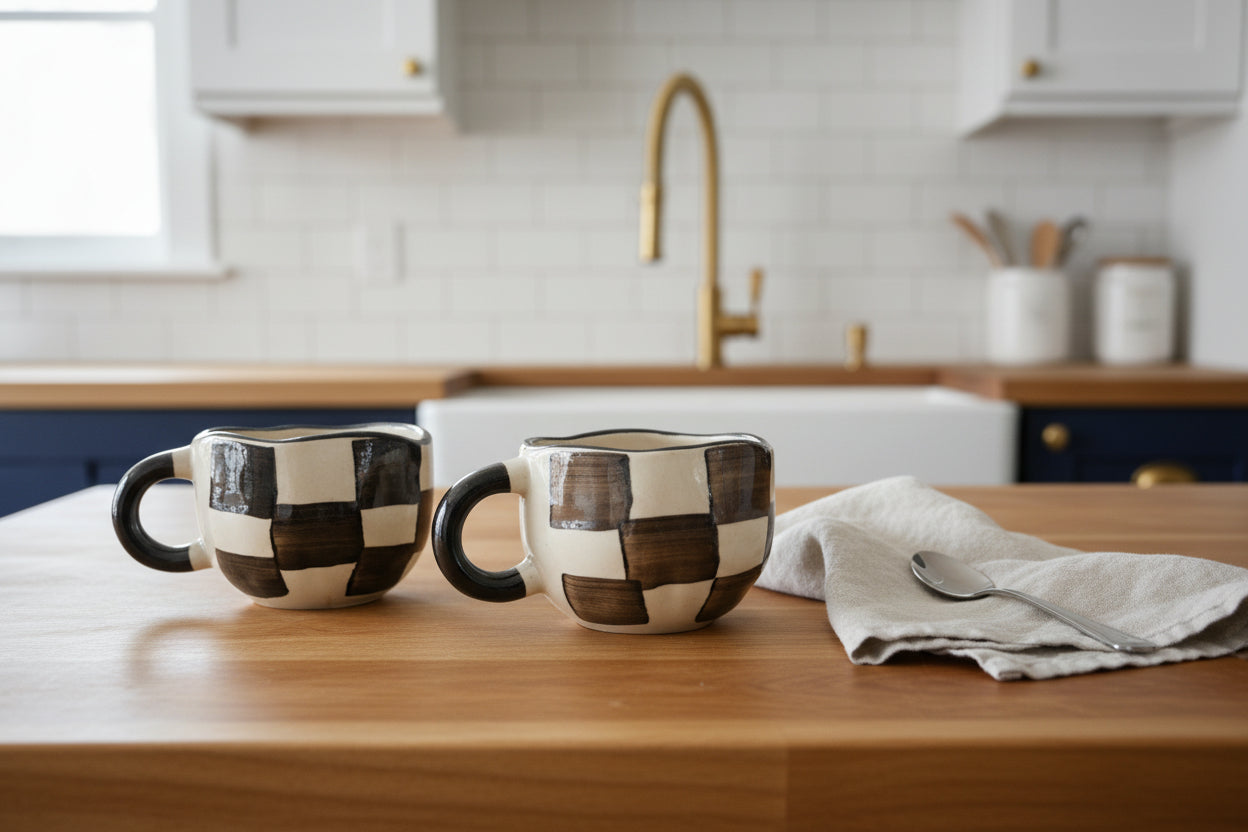 Checkerboard Mug
