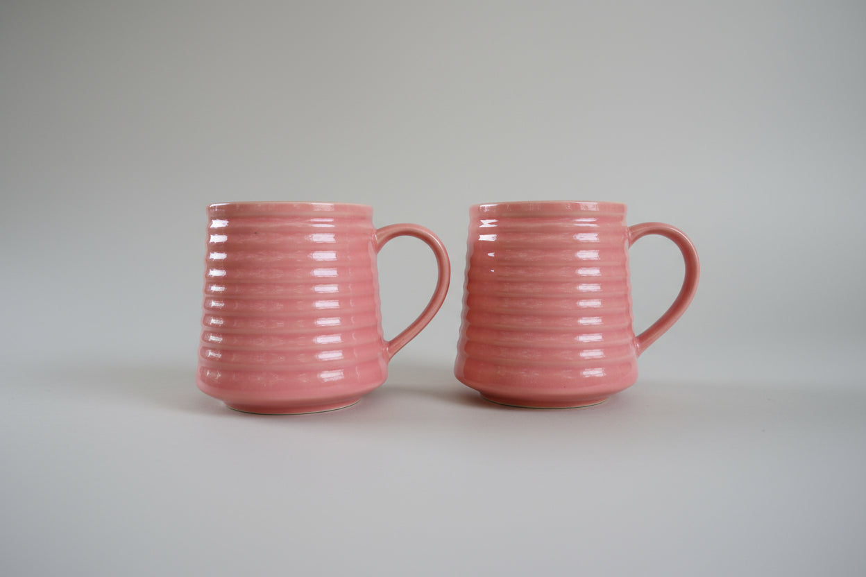 Cozy Heart Check Mug