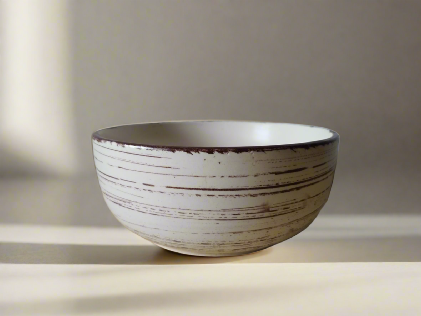 Ivory Rush Edge Bowl (Set of 3)