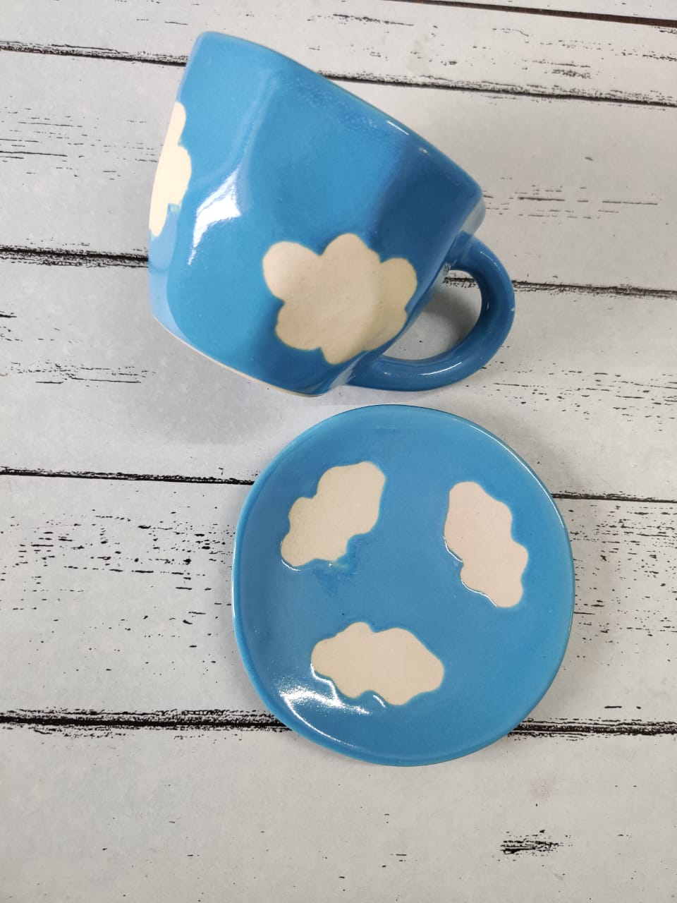 Cloud Cup & Saucer Set