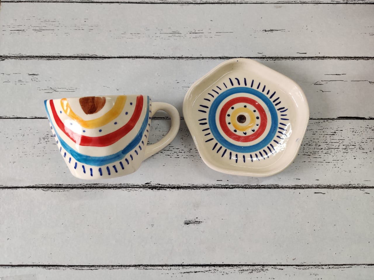 Sunshine Cup and Saucer Set