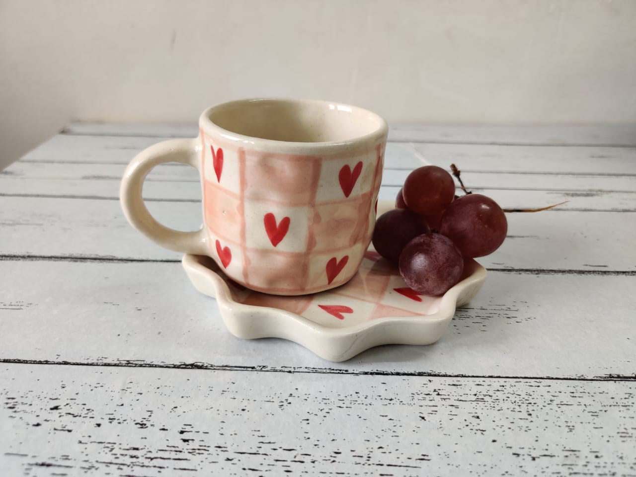 Sweet Heart Cup and Saucer