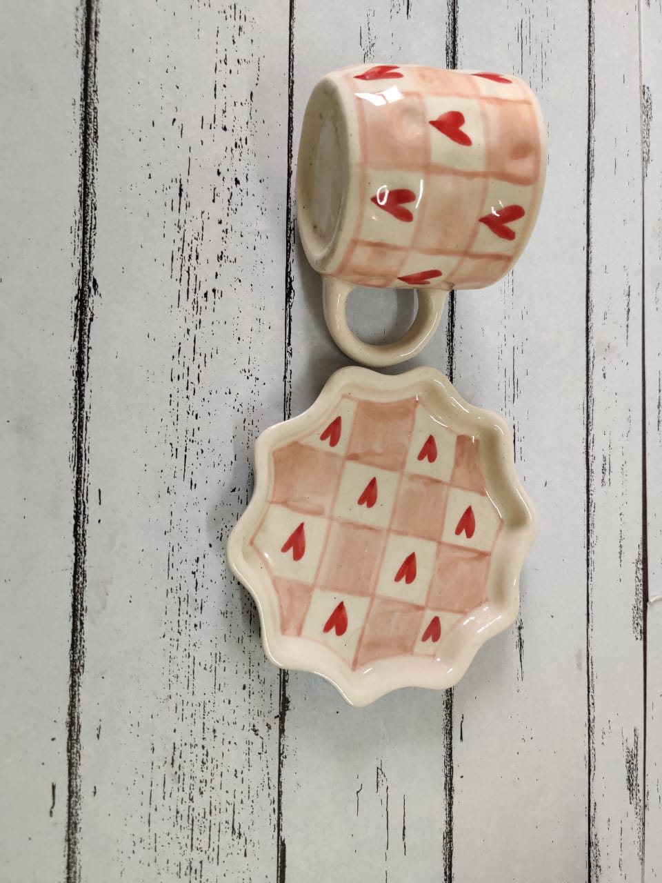 Sweet Heart Cup and Saucer