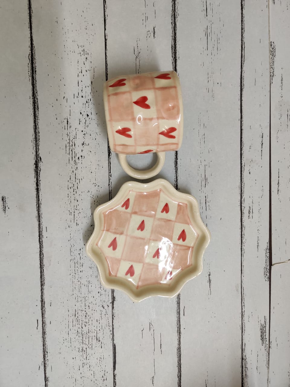 Sweet Heart Cup and Saucer