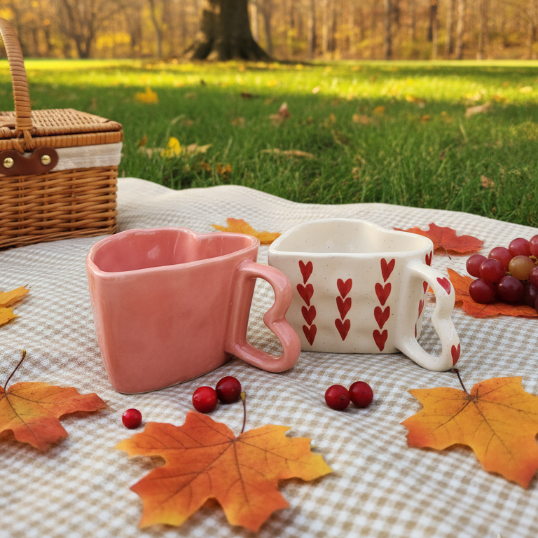 Lovebird Mug Set